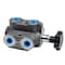 Metro Valve Metro Six Port - Two-Position Double Selector Valves: 20 Gpm, 3000 PSI 280379 - alternate 5